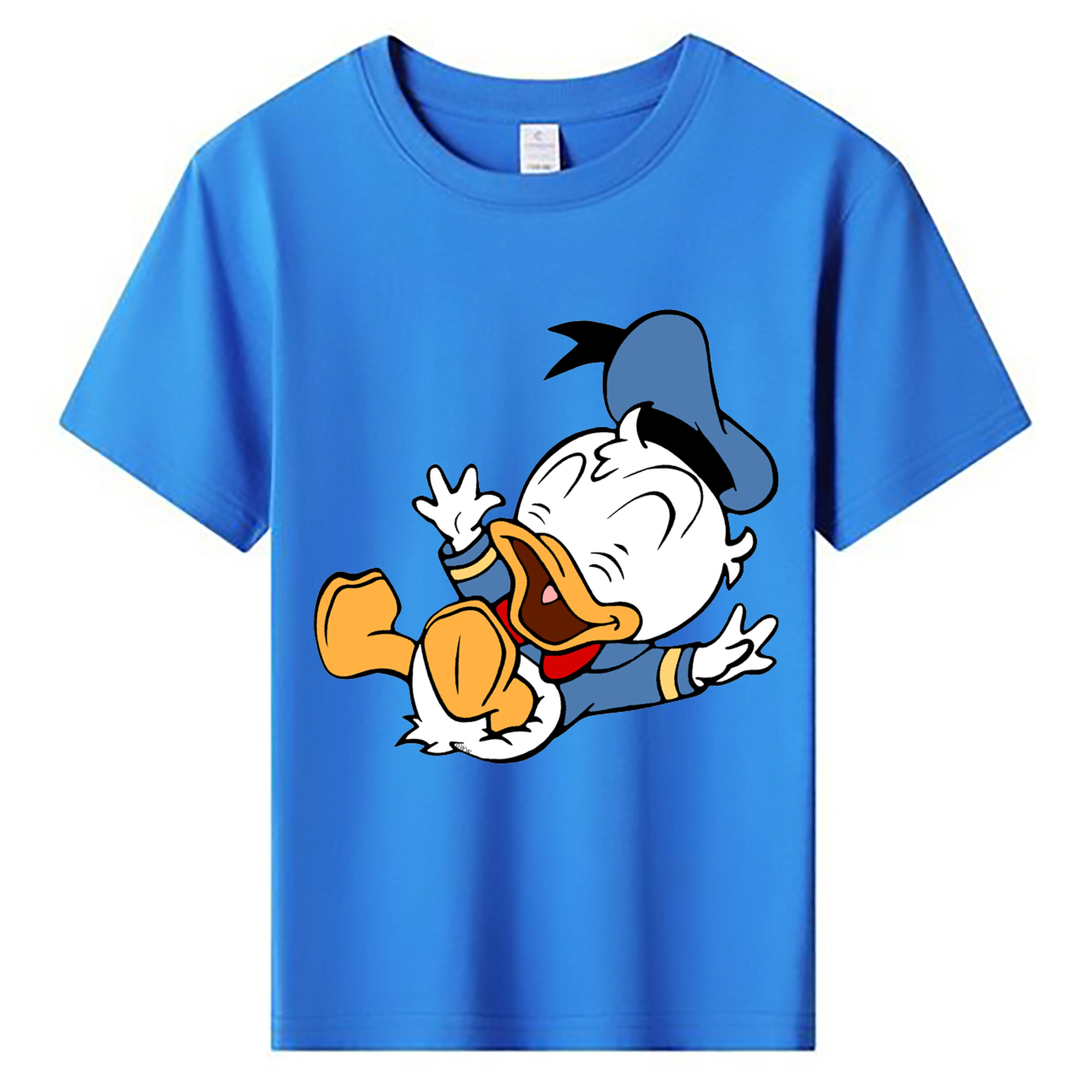 ミッキーマウス Mickey Mouse 綿100％キッズTシャツ（フロントプリント）